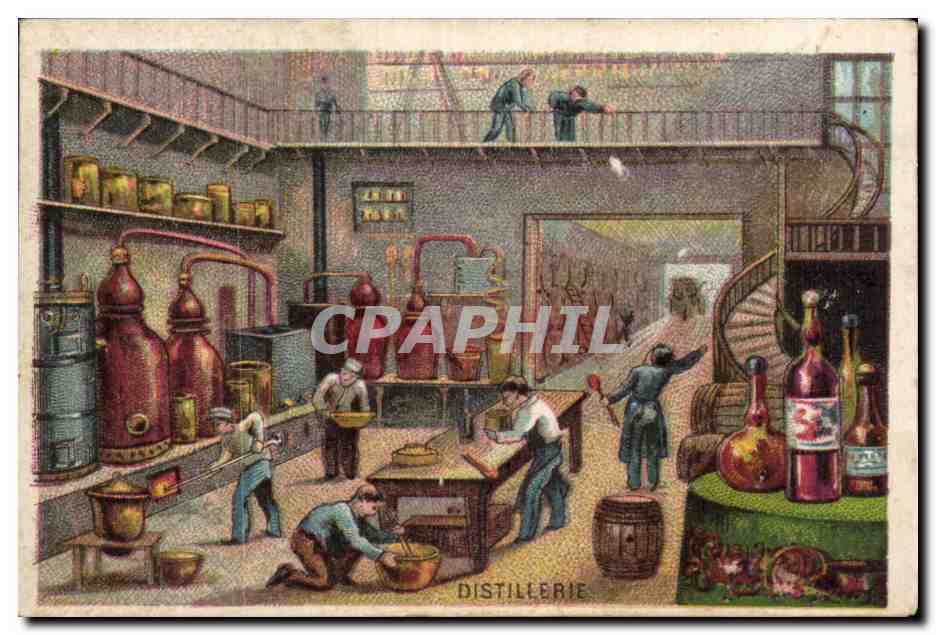 Chromo CAmbrai Distillerie 