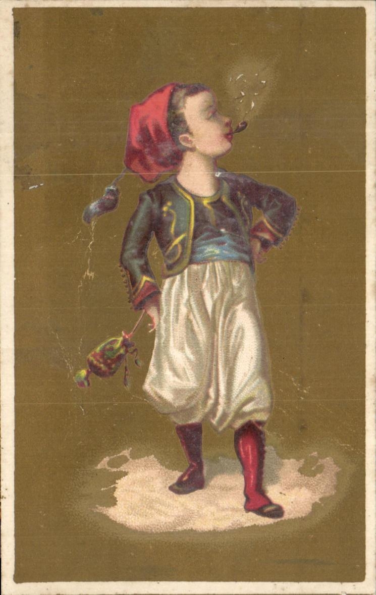 Chromo Ponvert La Rochelle Zouave