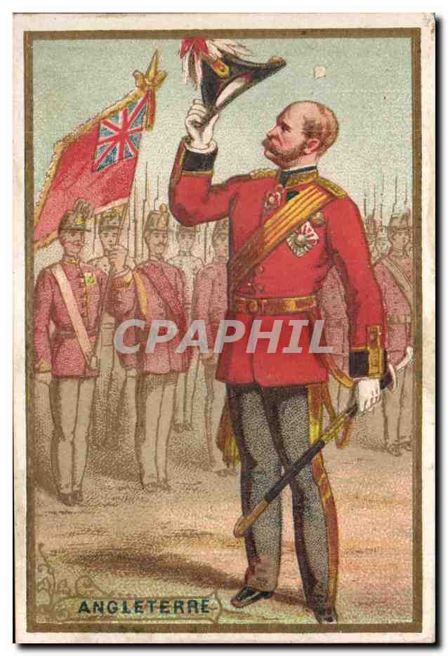 Chromo Angleterre Militaria 