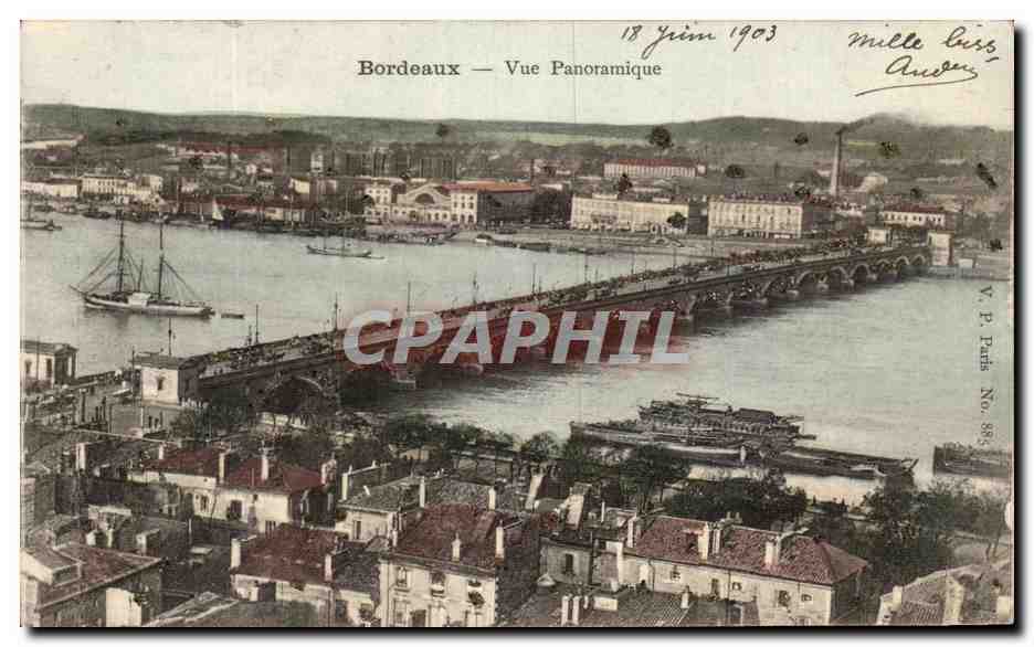 Bordeaux — Vue Panoramique — V.P. Paris No 885