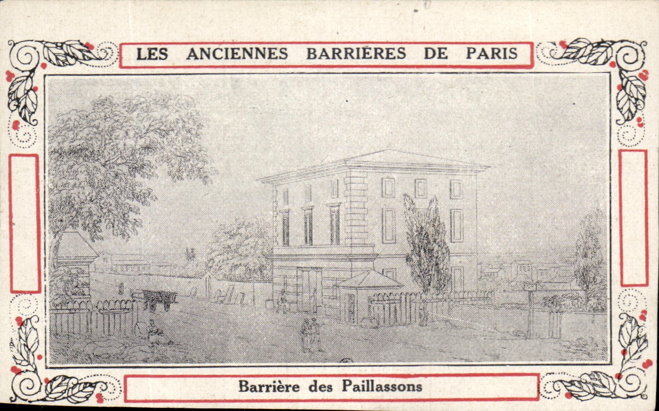 Les Anciennes Barrières de Paris — Barrière des Paillassons — Verlag nicht sichtbar