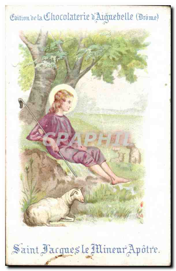 Saint-Jacques le Mineur Apôtre — Édition de la Chocolaterie d'Aiguebelle (Drôme)