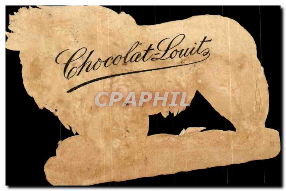 Chromo Lion Chocolat louit — Verso