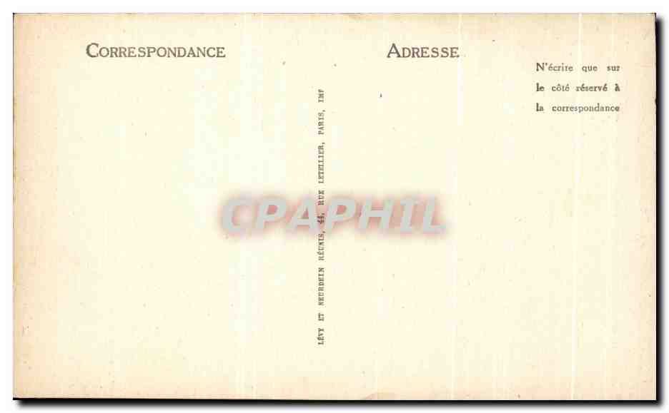 CPA Avignon Le Pont Saint Benezet — Verso