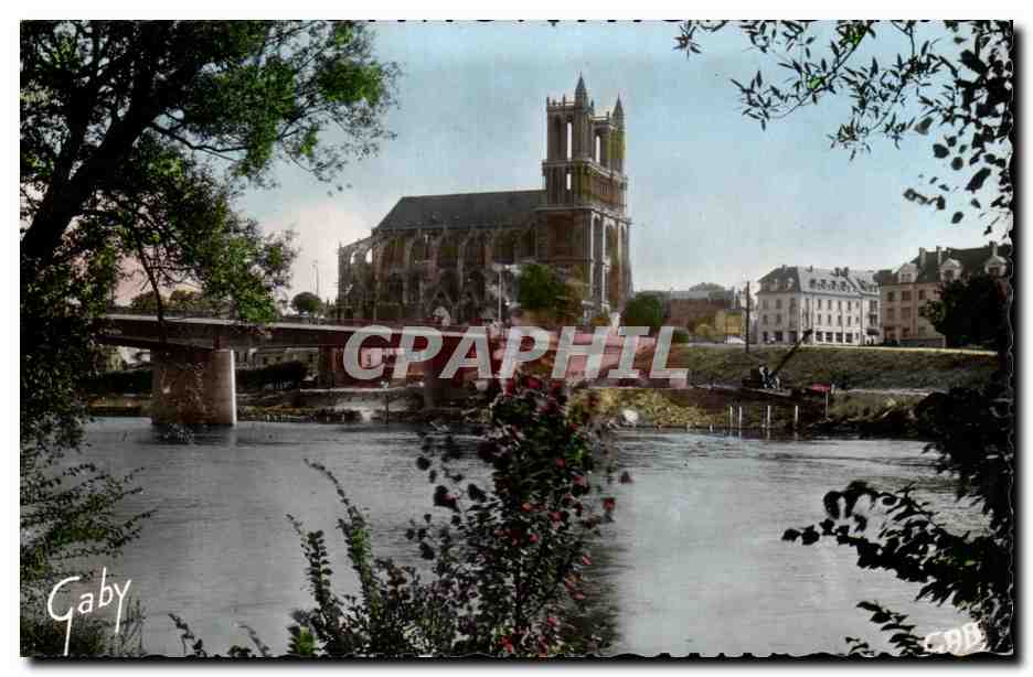 Mantes-la-Jolie — La Seine et la Cathédrale — Éditions Gaby