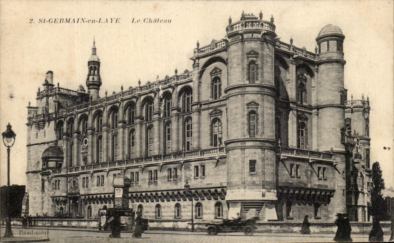 St-GERMAIN-en-LAYE — Le Château — Baudinière, n°2