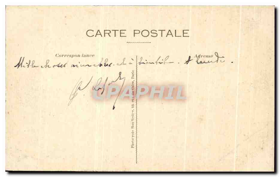 St-GERMAIN-en-LAYE — Le Château — Baudinière, n°2 — Reverso