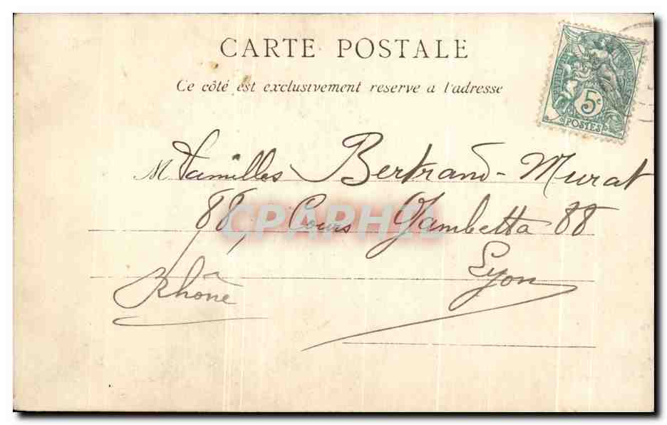 CPA Saint Galmier Ancienne Porte du XII Siecle — Rückseite
