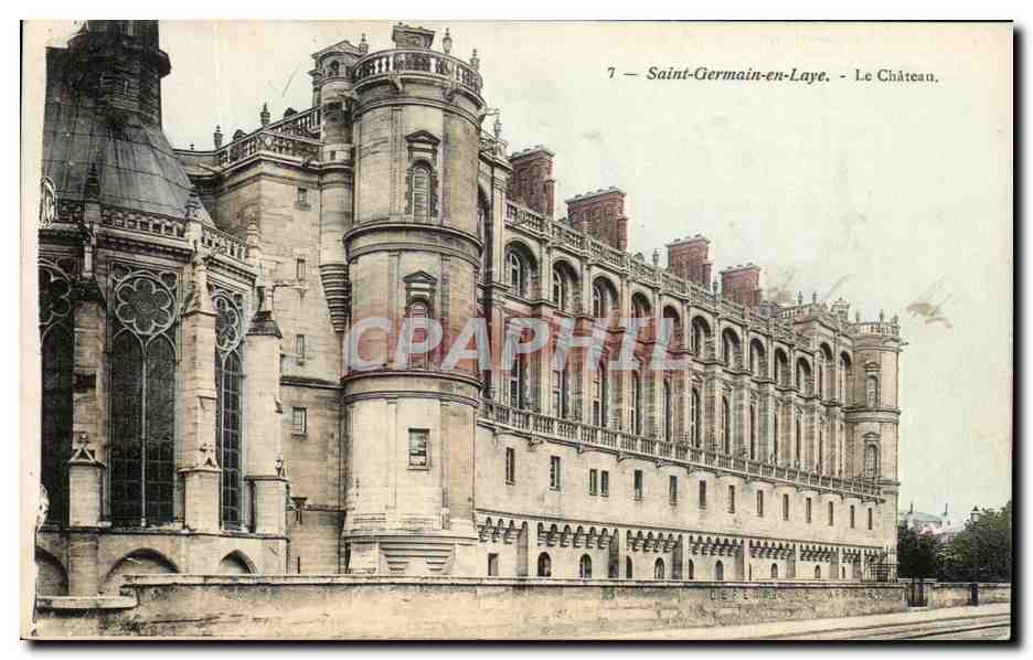 Saint-Germain-en-Laye — Le Château — Éditeur P. L. M. n°7