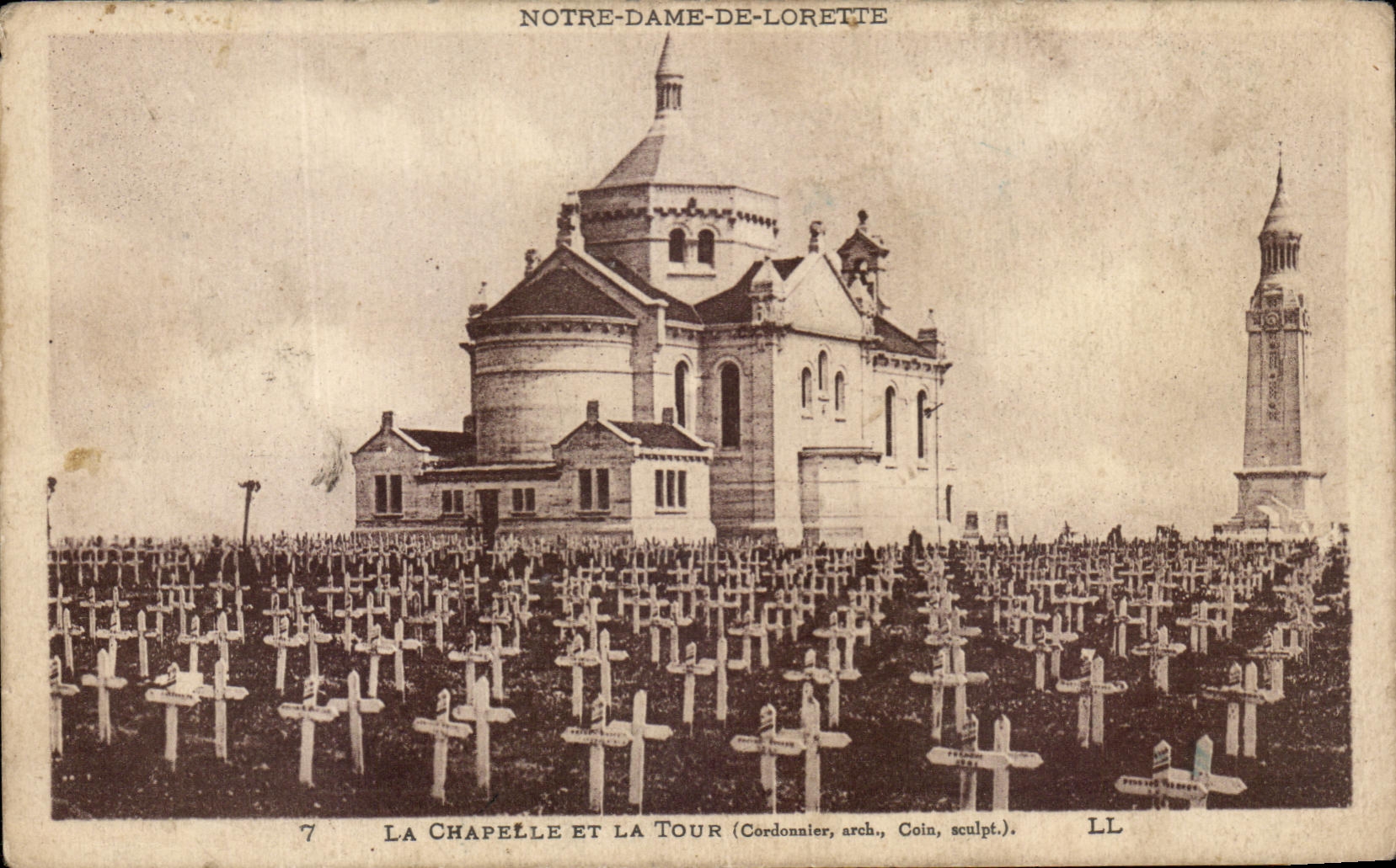 Notre-Dame-de-Lorette — La chapelle et la tour — LL