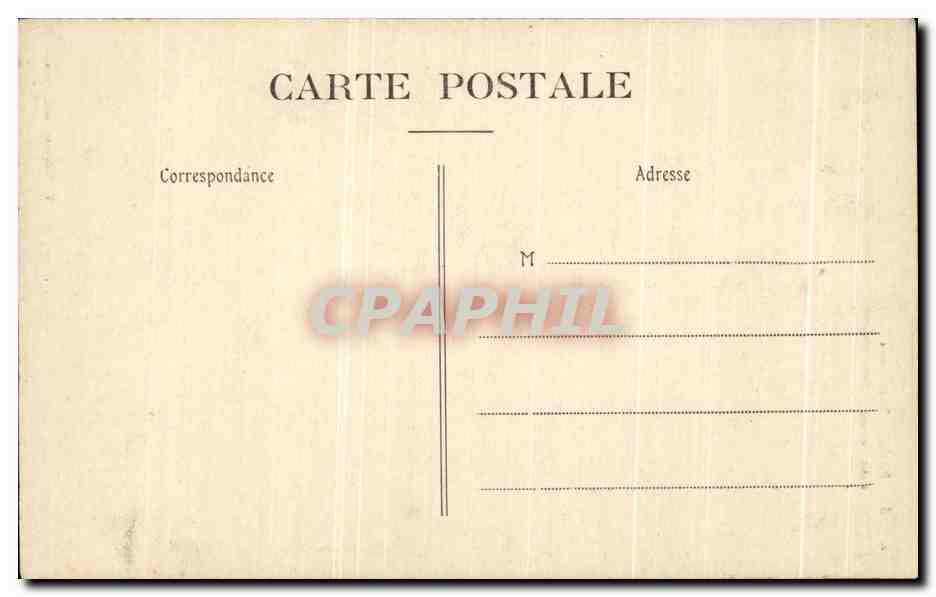 CPA Reims Basilique Saint Remi Petit Portail  — Verso