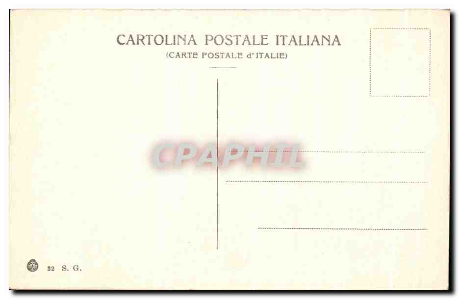CPA Isola Bella Lago Maggiore  — Rückseite