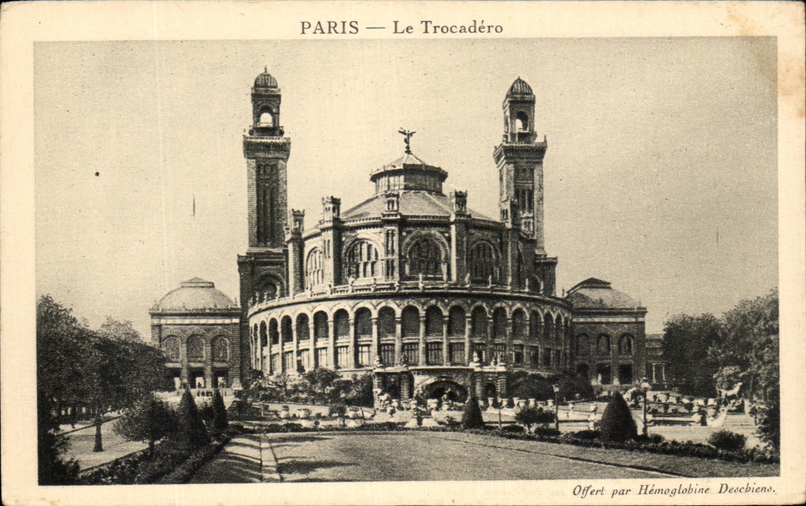 CPA Paris Le Trocadero 