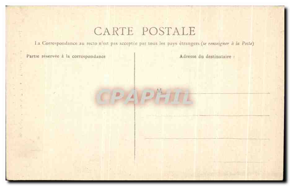 CPA Cathedrale de Reims Portail Septentrional Statues d'apotres au porche de gauche — Verso
