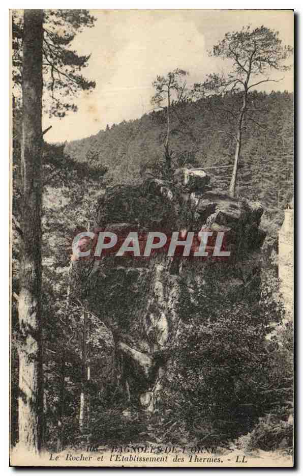 Der Felsen und das Thermalbad — Bagnoles-de-l'Orne