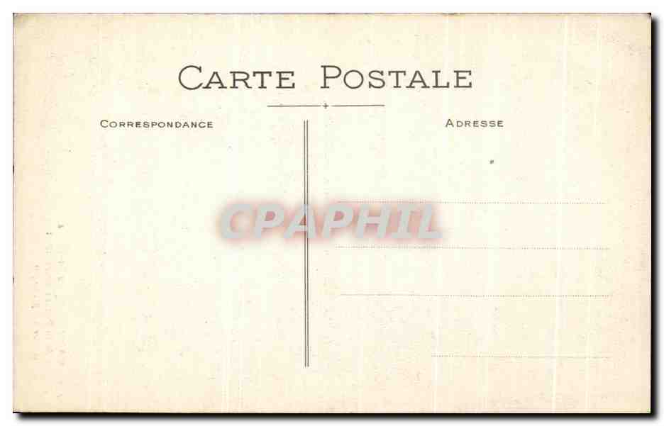 CPA Caen Details de La Rosace Le Portail Principal — Verso