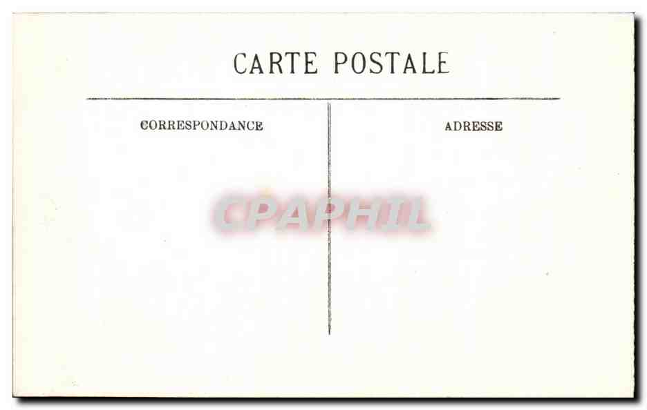 CPA Lourdes Les Grottes du Loup Palais de la Madone — Verso