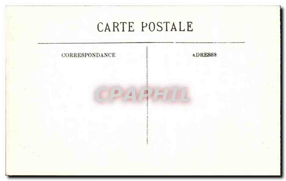 CPA Lourdes Les Grottes du Loup Salle des coquillages — Verso
