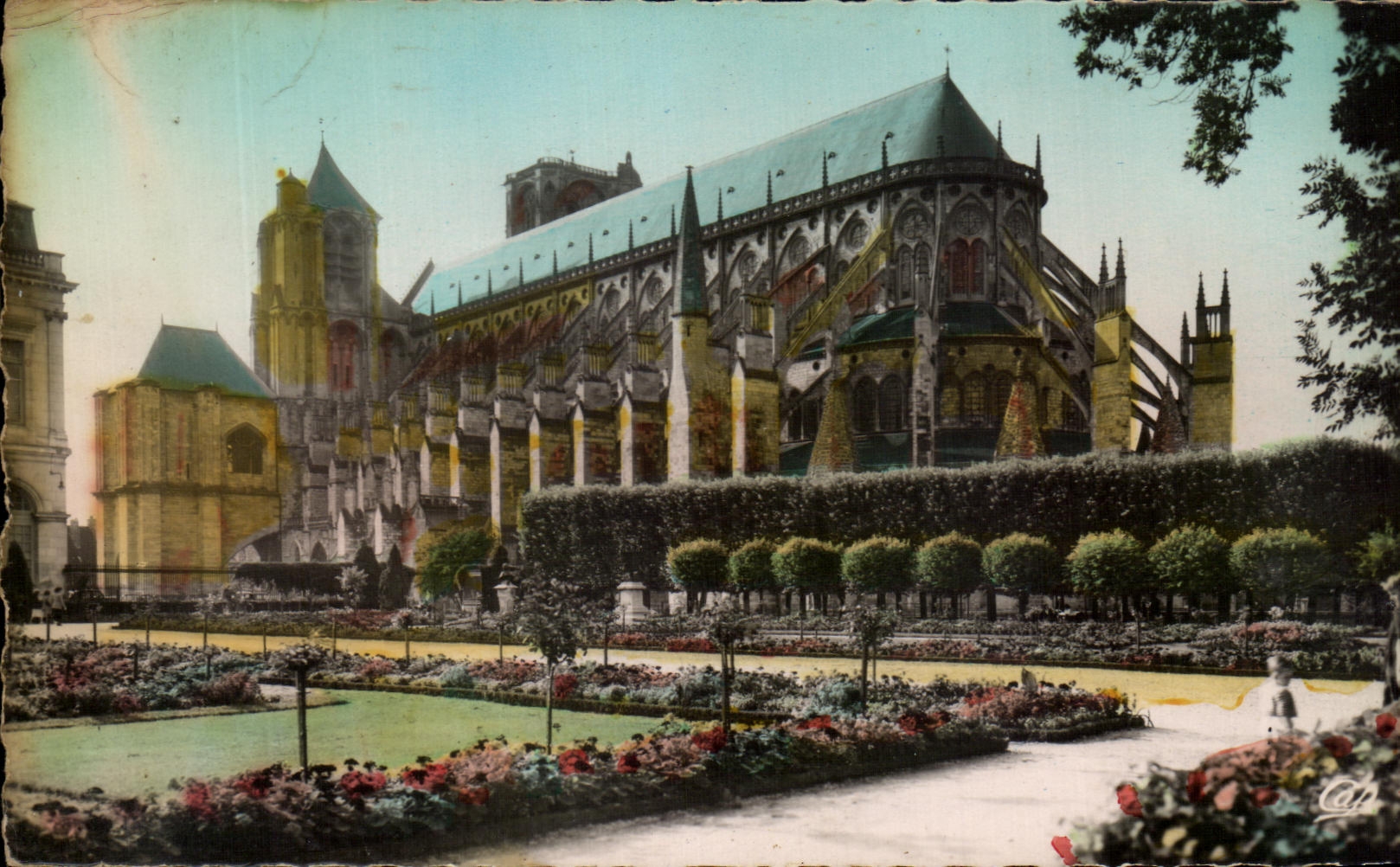 CPA Bourges La Cathedrale