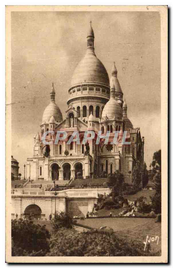 CPA Paris Sacre Coeur Montmartre