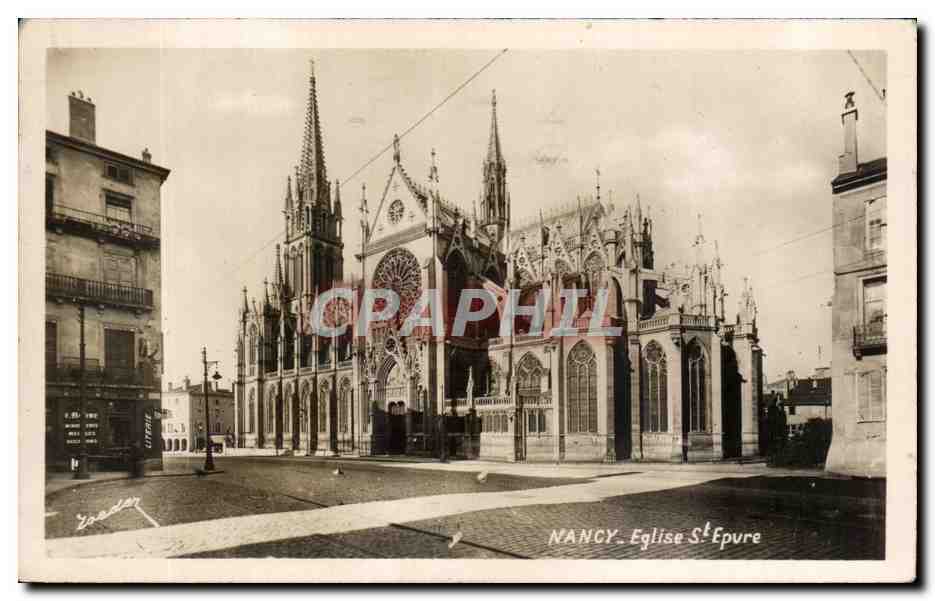 CPA Nancy Eglise St Epvre 