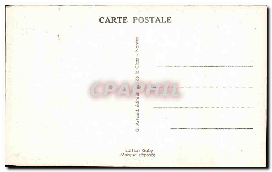 CPA Flers Entree du Chateau de Flers — Rückseite