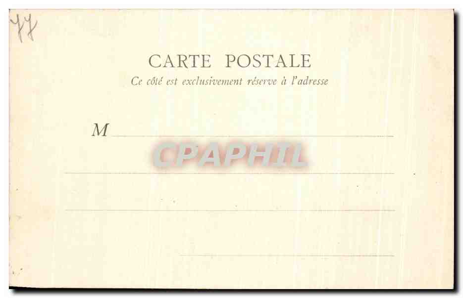 Palazzo — Scalinate del cavallo — 1 — B. F., PARIS — Verso