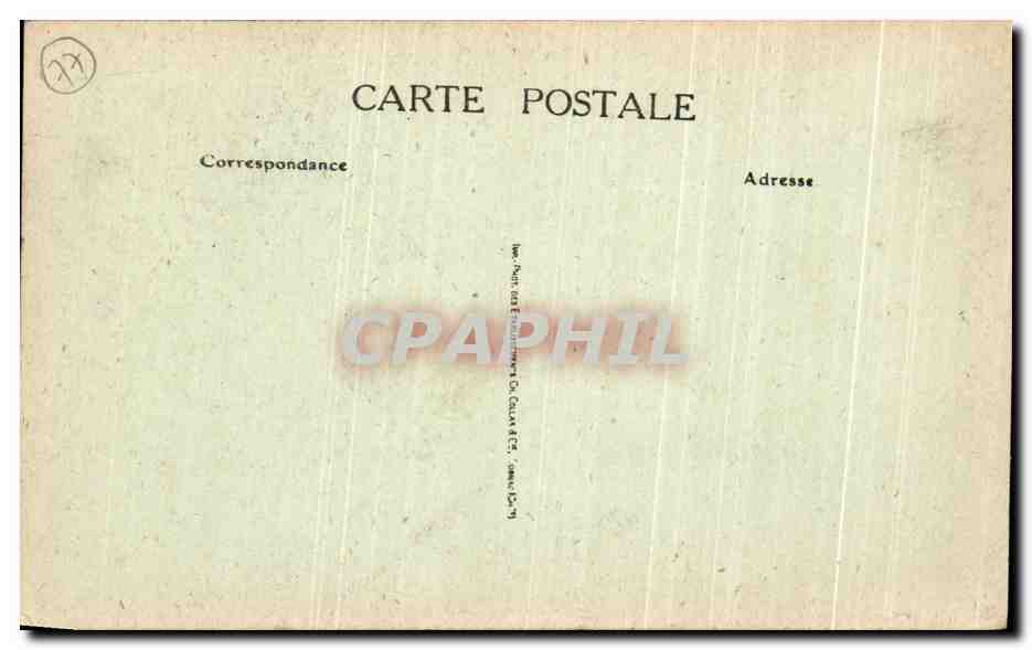 CPA Meaux Vue prise de L'Hotel de Ville — Rückseite