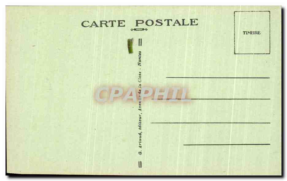 CPA Lisieux Le Musee vu du Jardin Public — Verso