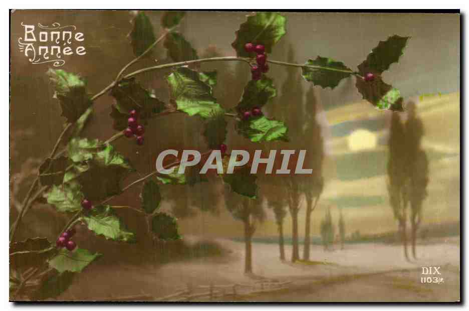 CPA Bonne Annee