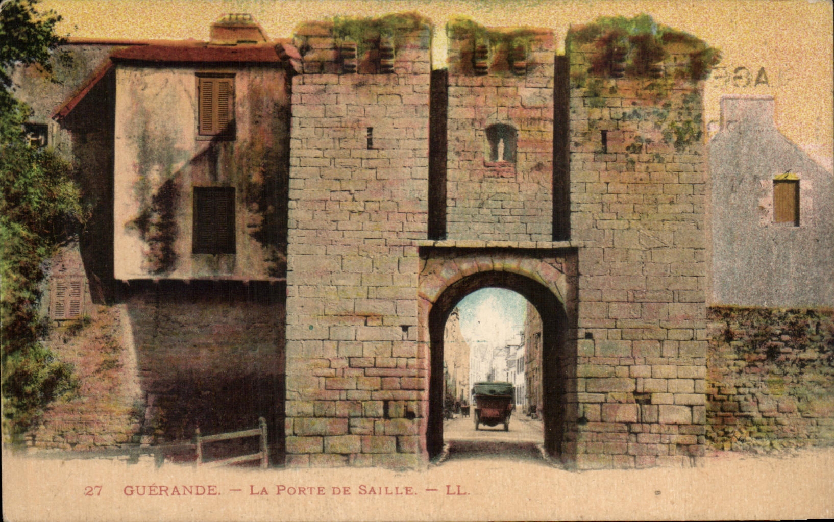 CPA Guerande La Porte De Saille