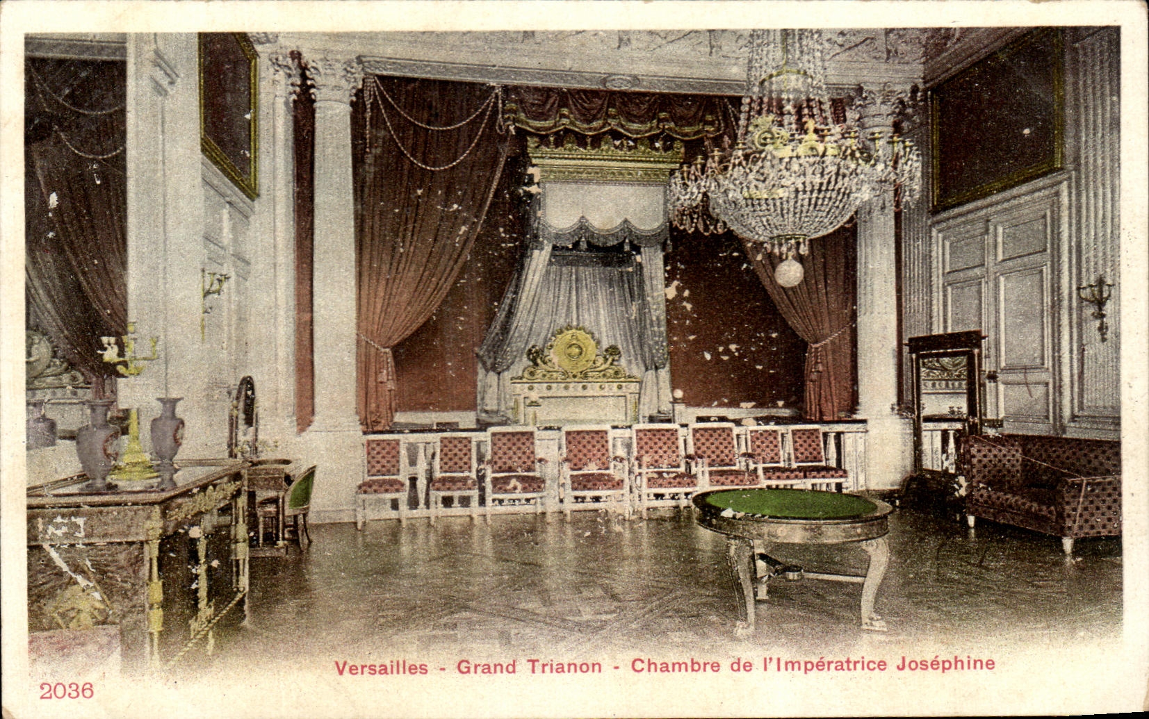 CPA Versailles Grand Trianon Chambre de l'imperatrice