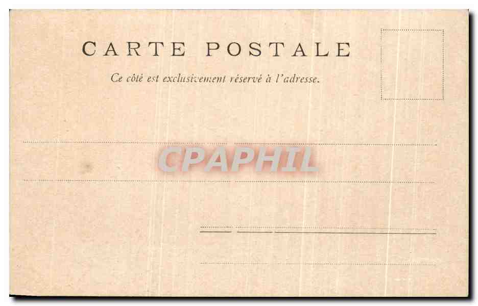 CPA Versailles Grand Trianon Chambre de l'imperatrice — Verso