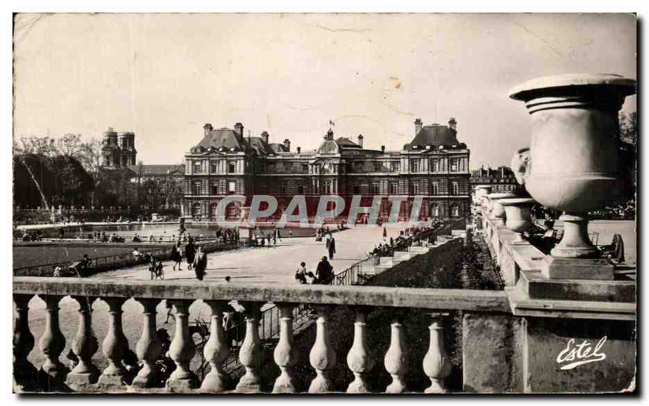 Palais et Jardin du Luxembourg — Paris — Éditeur Estel