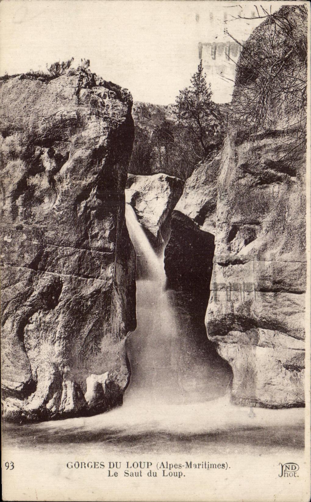 CPA Gorges Du Loup Le Saut du loup