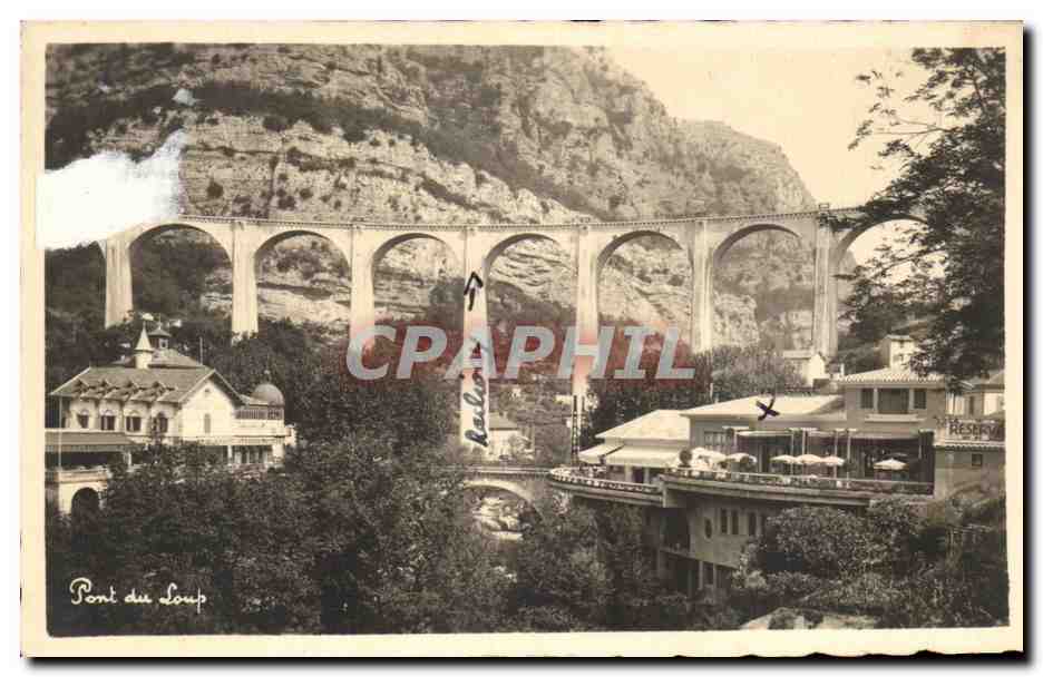 CPA Gorges Du Loup Le pont du loup