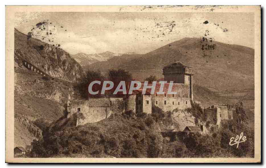 CPA Lourdes Vue prise du Chateau Fort