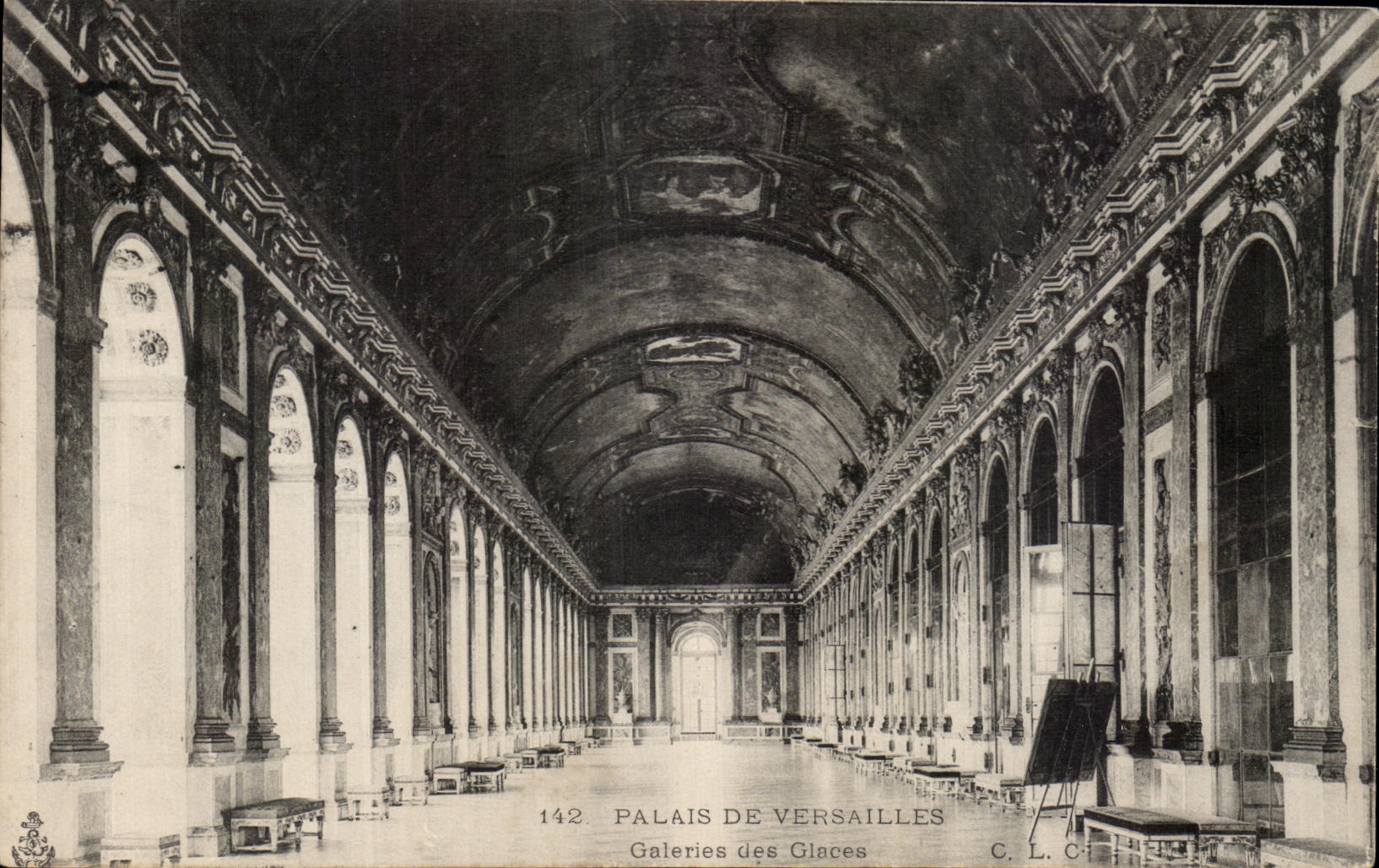 Galerie des Glaces — Palais de Versailles — C.L.C. n°142