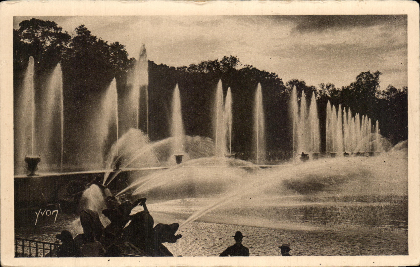 Les Grandes Eaux au Bassin de Neptune — Versailles — Édition d'Art YVON