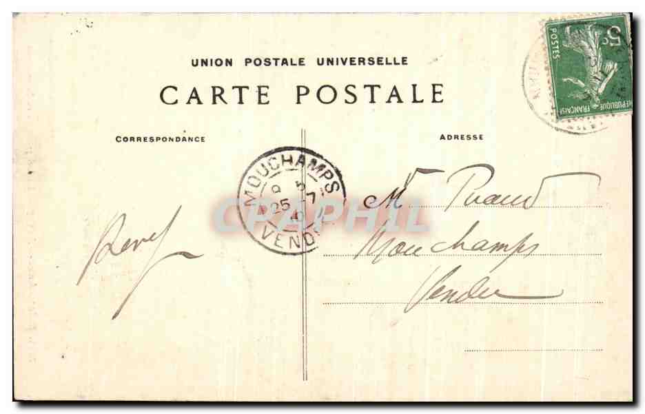 CPA Sainte Anne d'Auray L'Autel privilegie de Sainte Anne — Rückseite