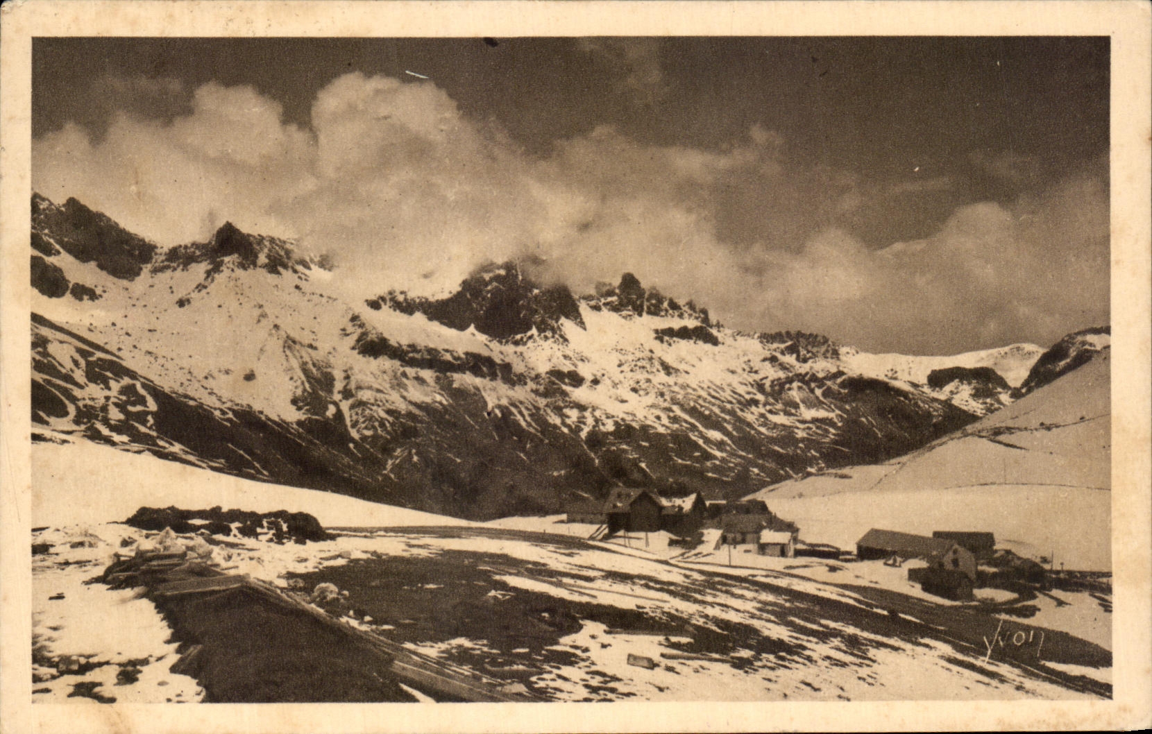 Col du Lautaret (2075 m) — Les Alpes — Éditions La Douce France, n°15