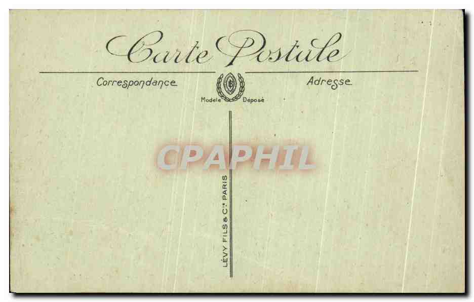 CPA Versailles Le Parc Bassin d'Apollon  — Rückseite