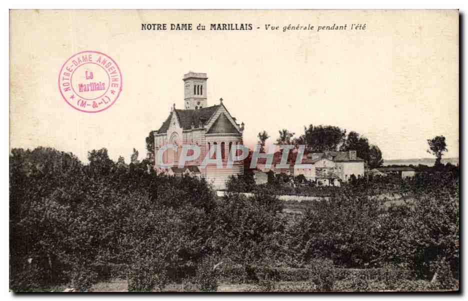 CPA Notre Dame Du Marillais Vue Generale Pendant L'Ete 