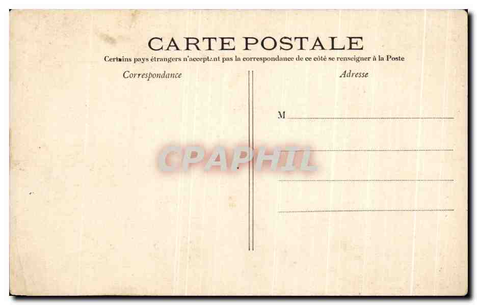 CPA Paris Eglise Sainte Elisabeth  — Rückseite