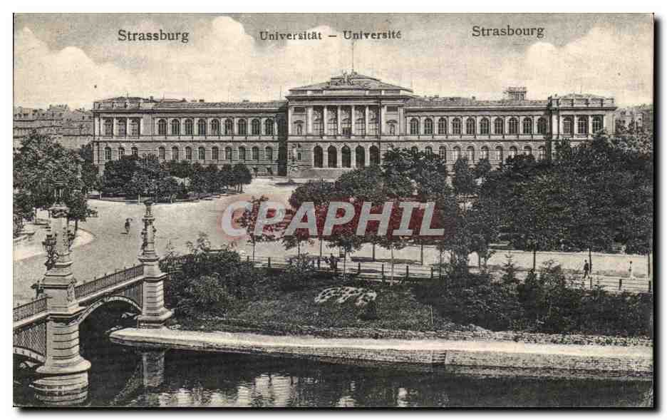 CPA Strassburg Universitat Universite Strasbourg 