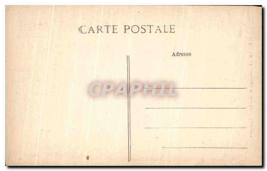 CPA La Cathedrale de Rouen Ensemble — Rückseite