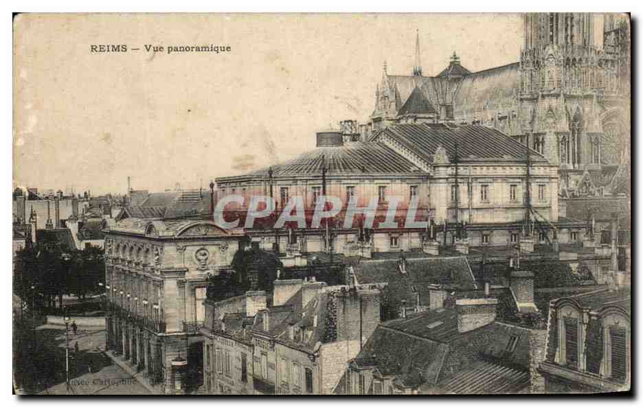 CPA Reims Vue Panoramique 