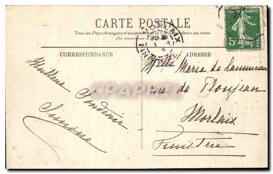 CPA Vittel Les Galeries Promenades  — Verso