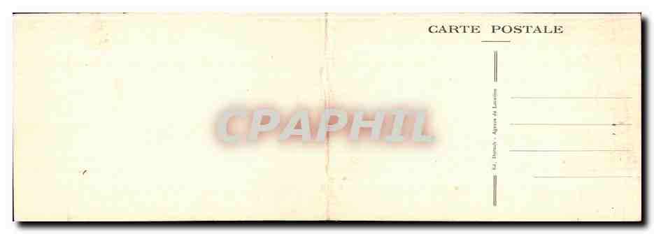 CARTE DOUBLE Plombieres Les Bains Vue Generale — Verso