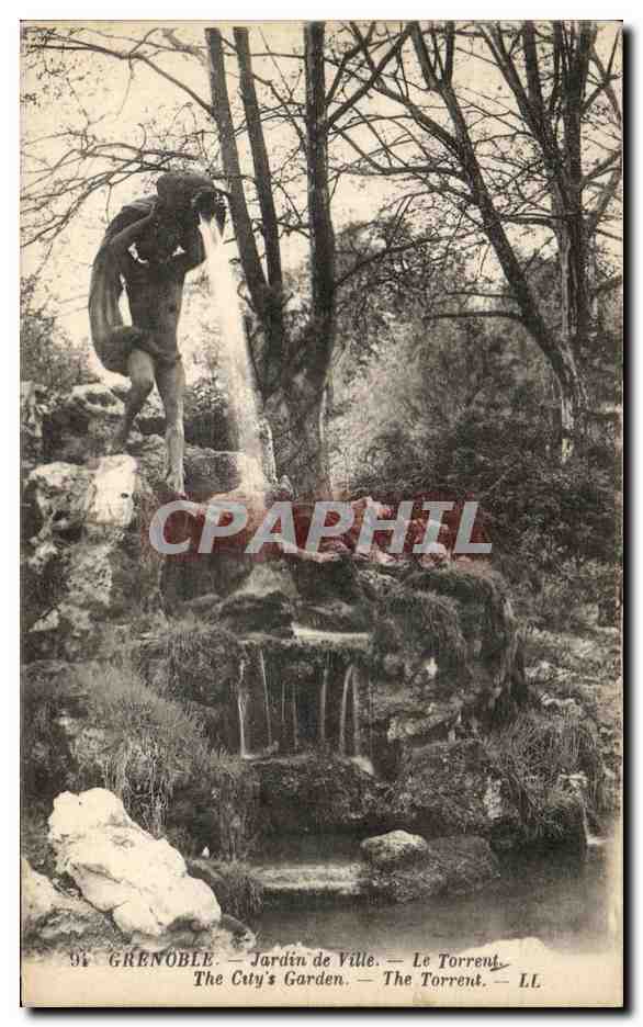 Grenoble — Jardin de Ville — Le Torrent — LL